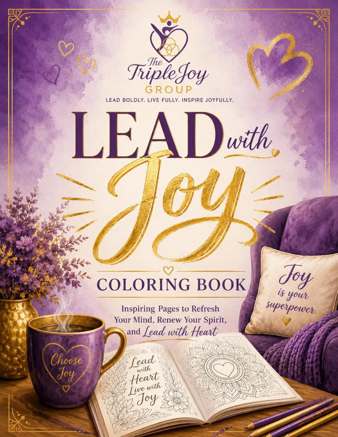 The Triple Joy Coloring Book (Pre-Order Now!)